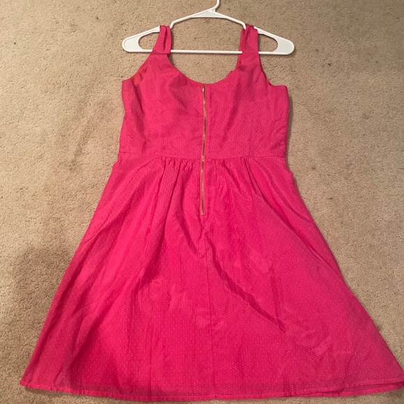 Hot pink Vineyard Vines cocktail dress - Picture 2 of 8